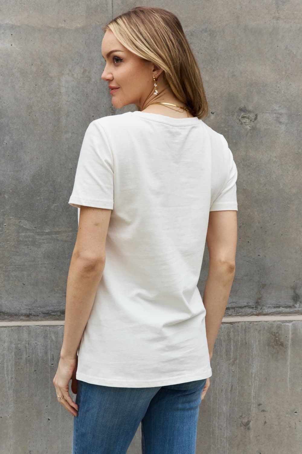 Simply Love Full Size RAISED ON SWEET TEA AND SUNSHINE Graphic Cotton Tee