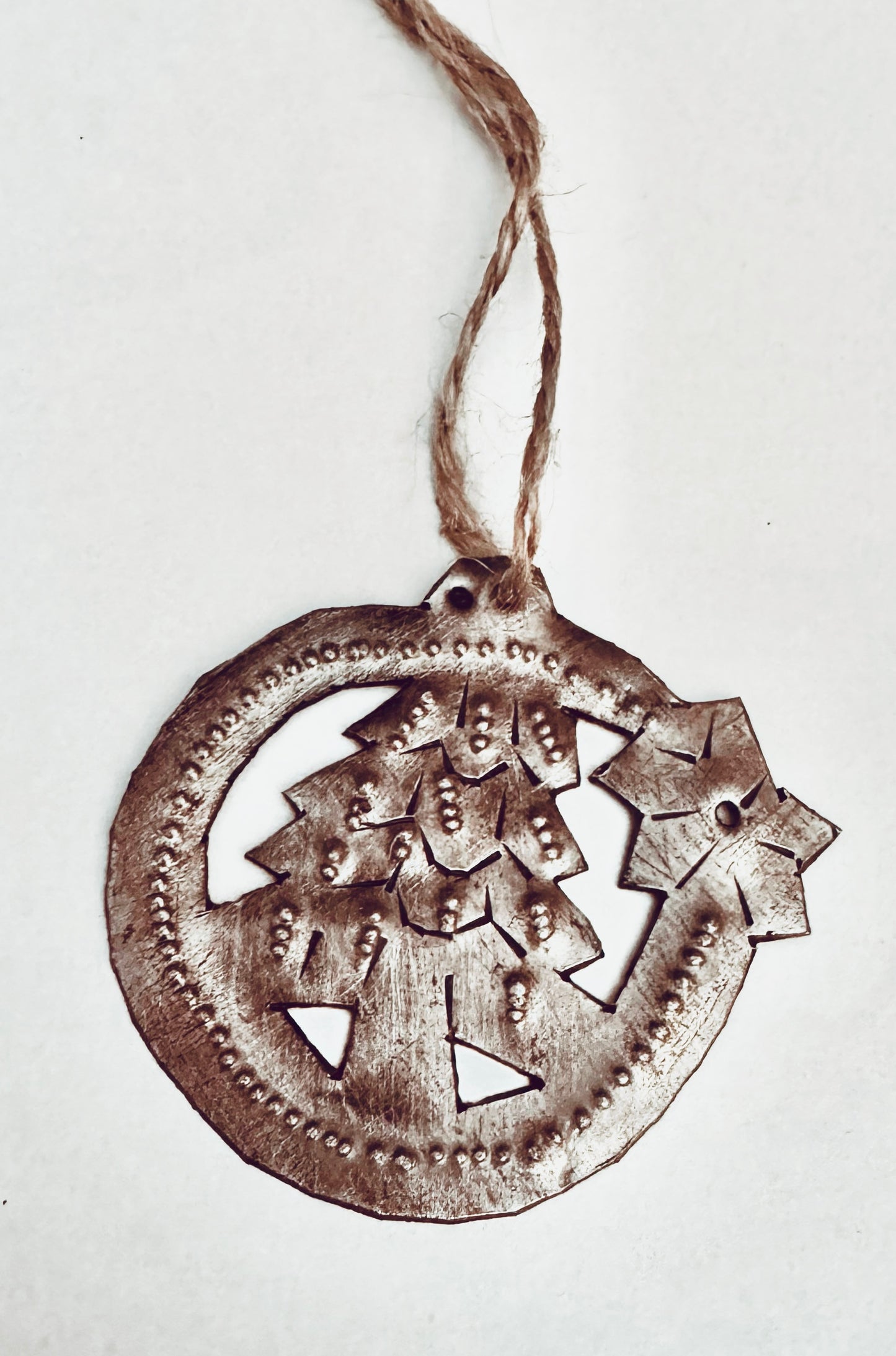 Christmas Tree with Star
Haitian Metal Drum
Christmas Ornament, 2-inch
