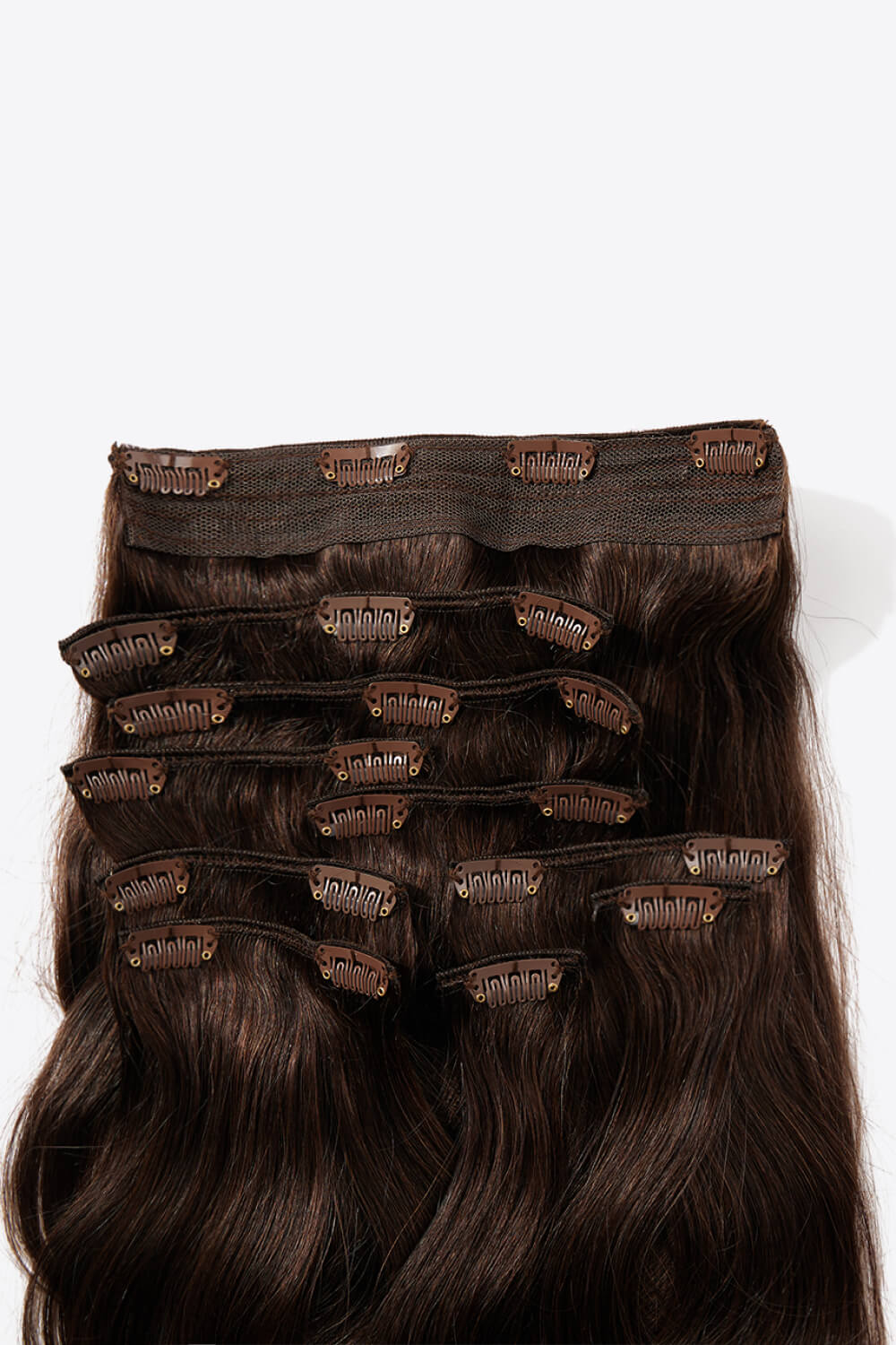 18" 200g #2 Natural Clip-in Hair Extension  Human Hair