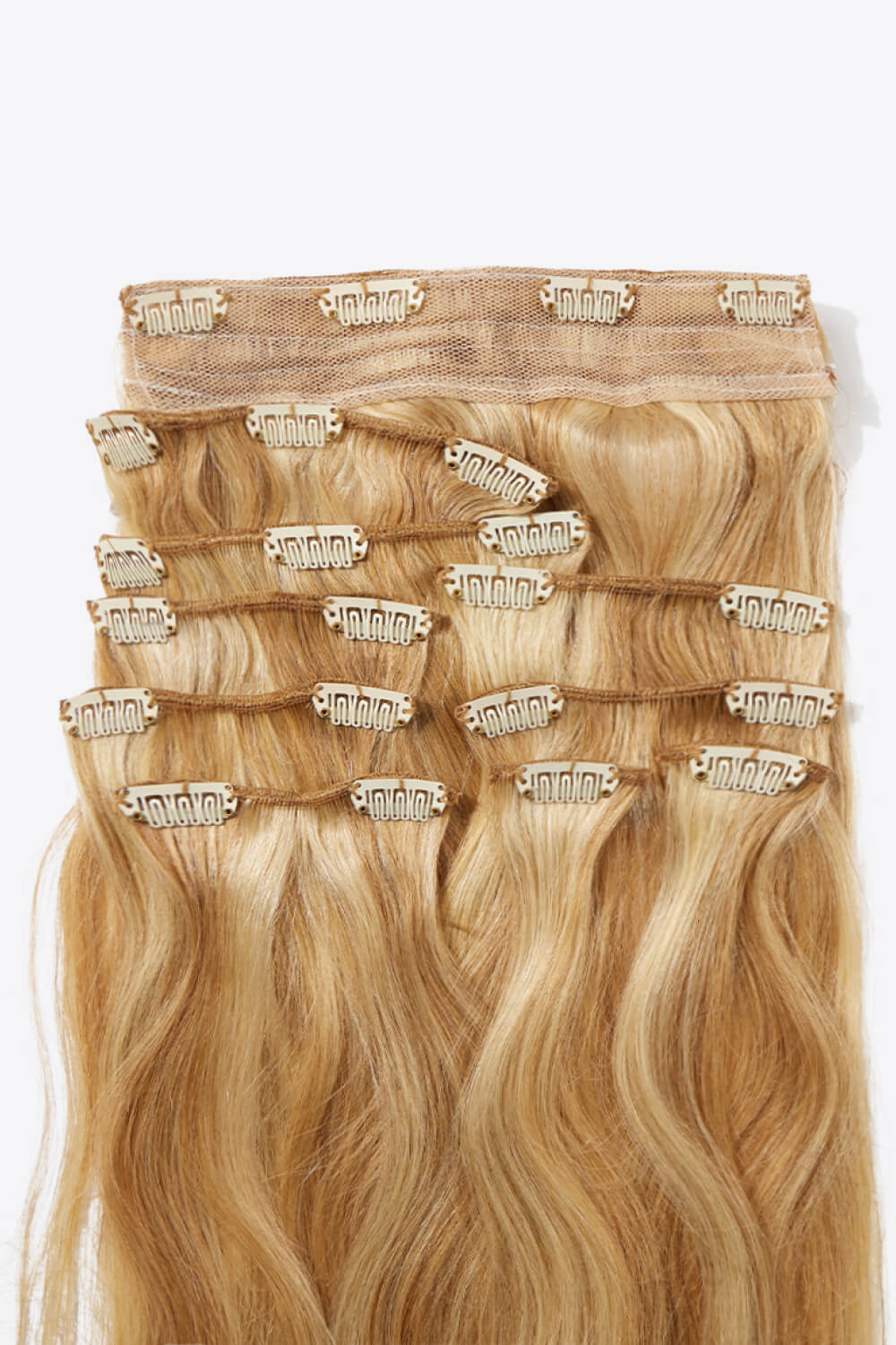 20" 200g #613  Clip-in Hair Extensions Human Hair