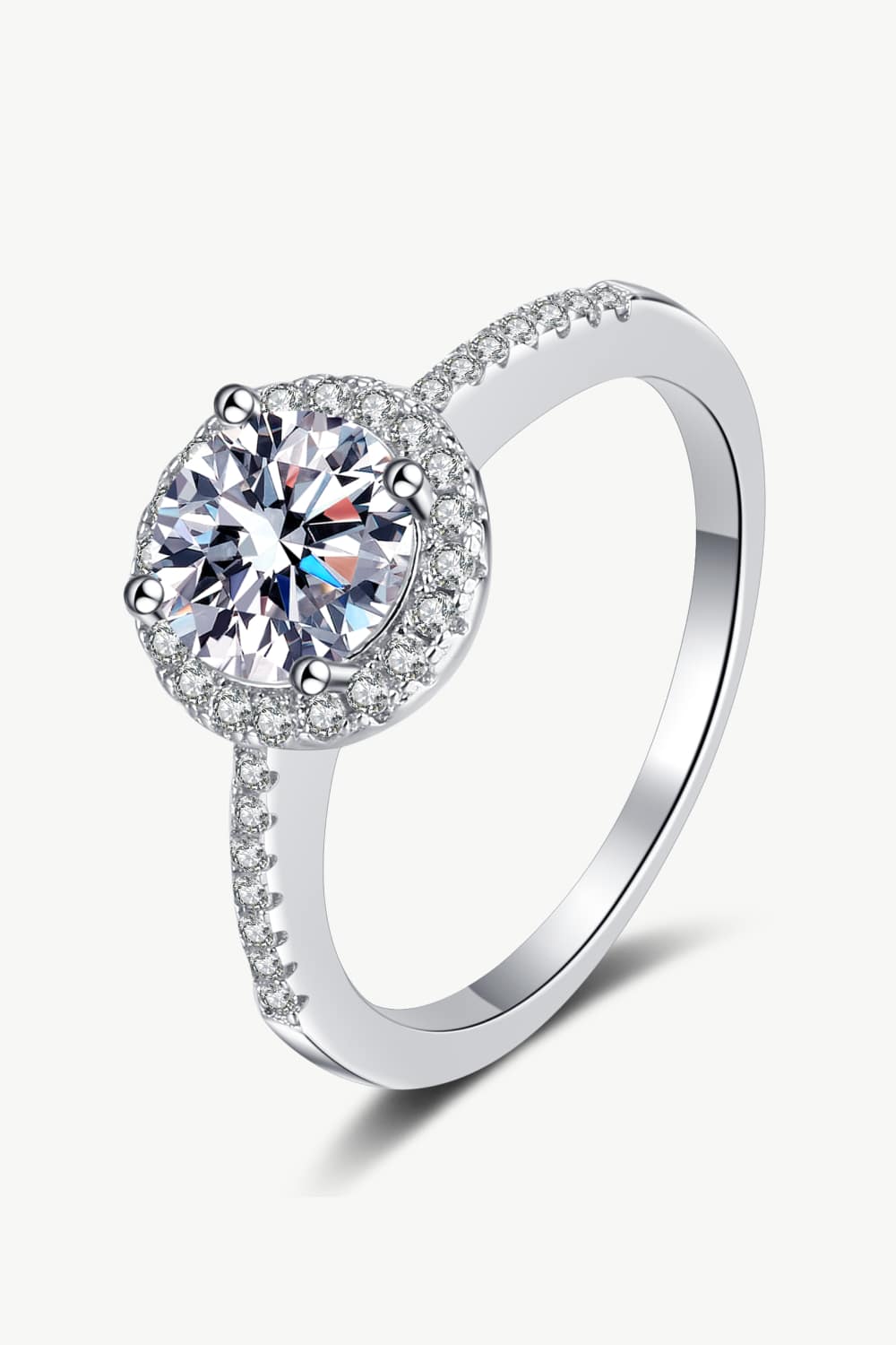 Ready To Flaunt Moissanite Ring