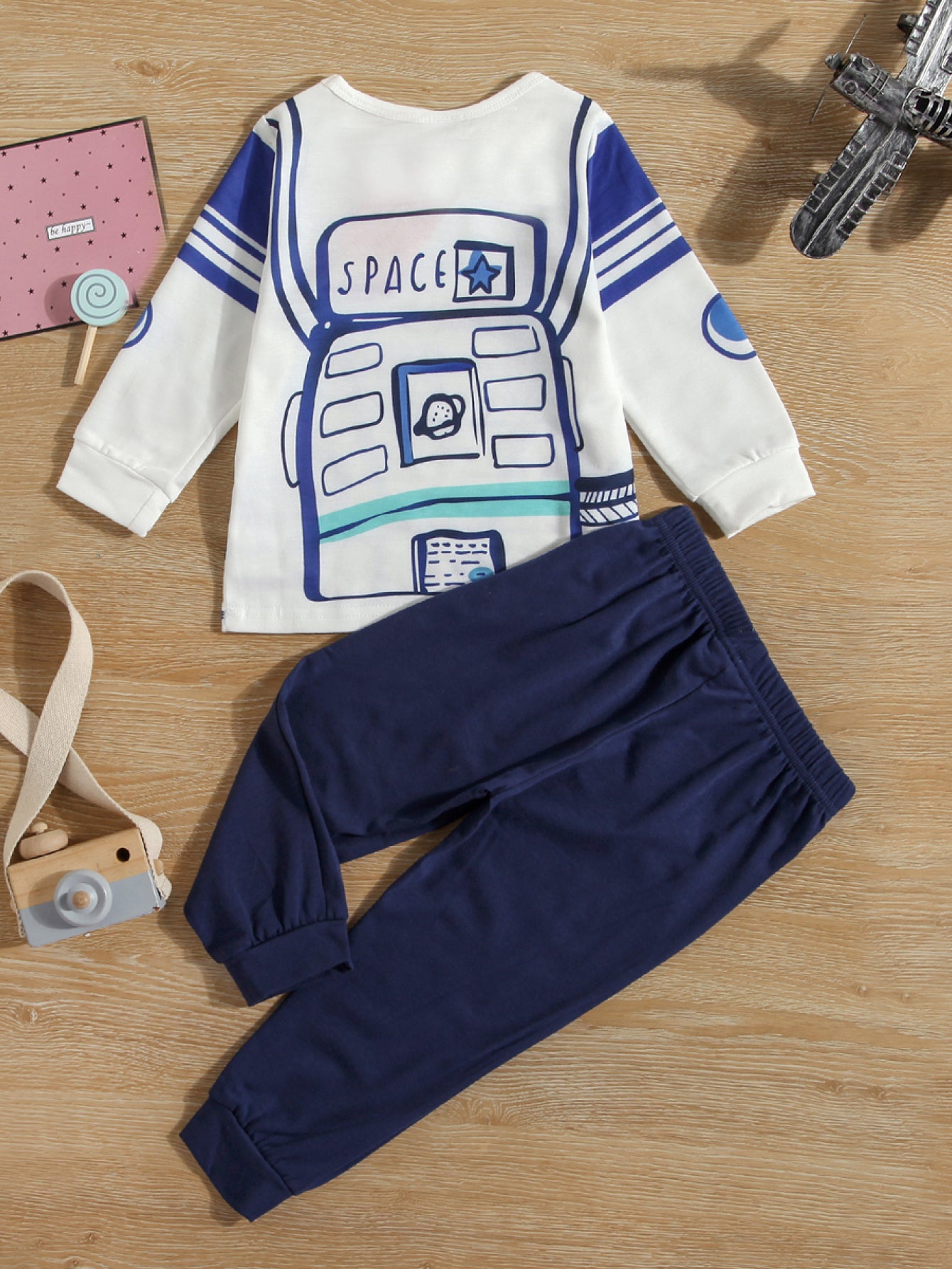 Kids EXPLORE T-Shirt and Elastic Waist Pants Set