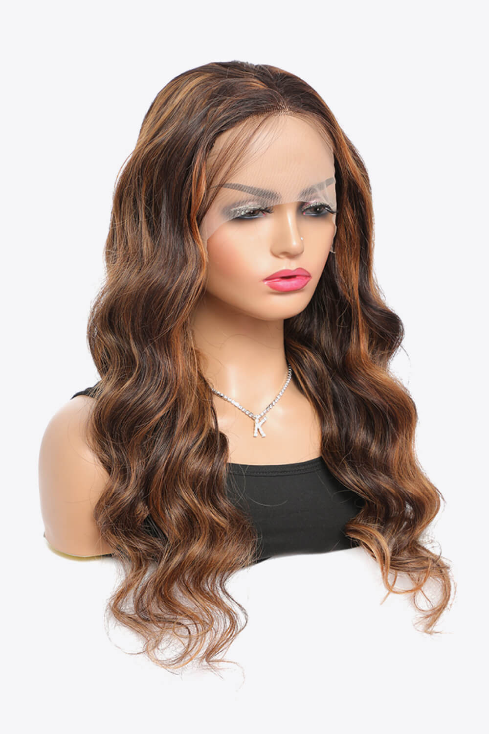 18" 13*4" Lace front Wave Wigs Long 150% Density