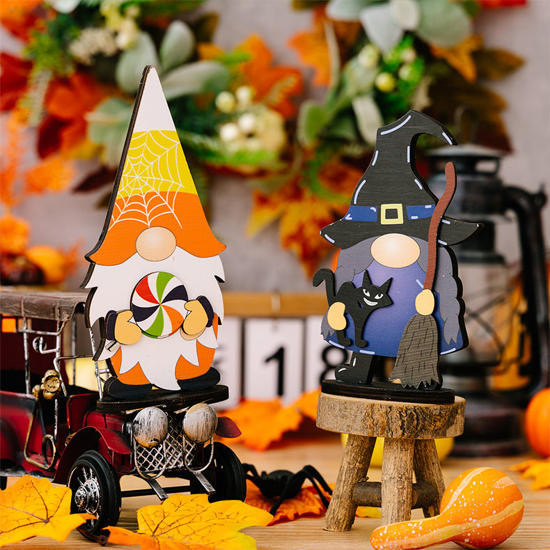 Assorted 2-Piece Halloween Element Ornaments