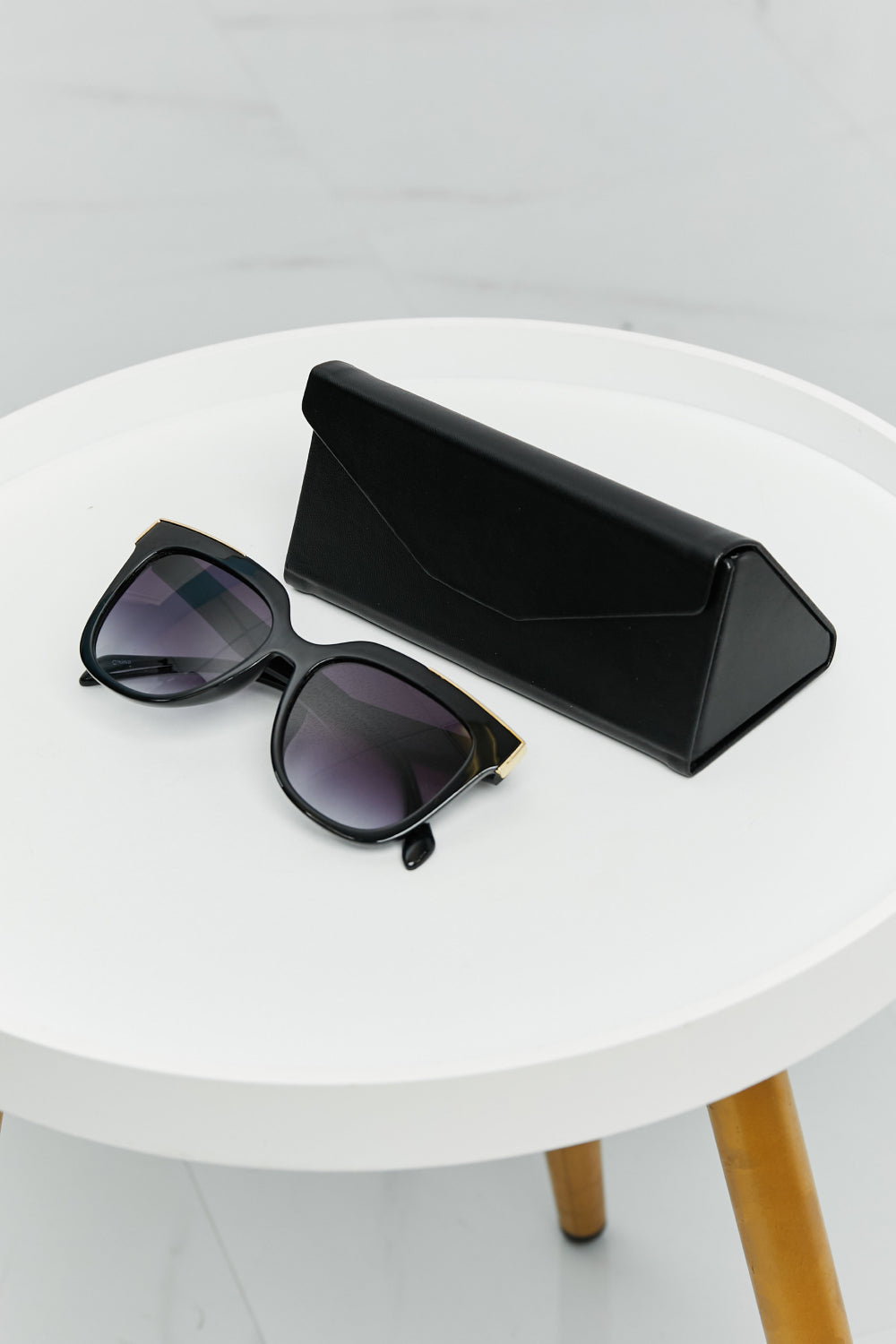 Cat-Eye Acetate Frame Sunglasses