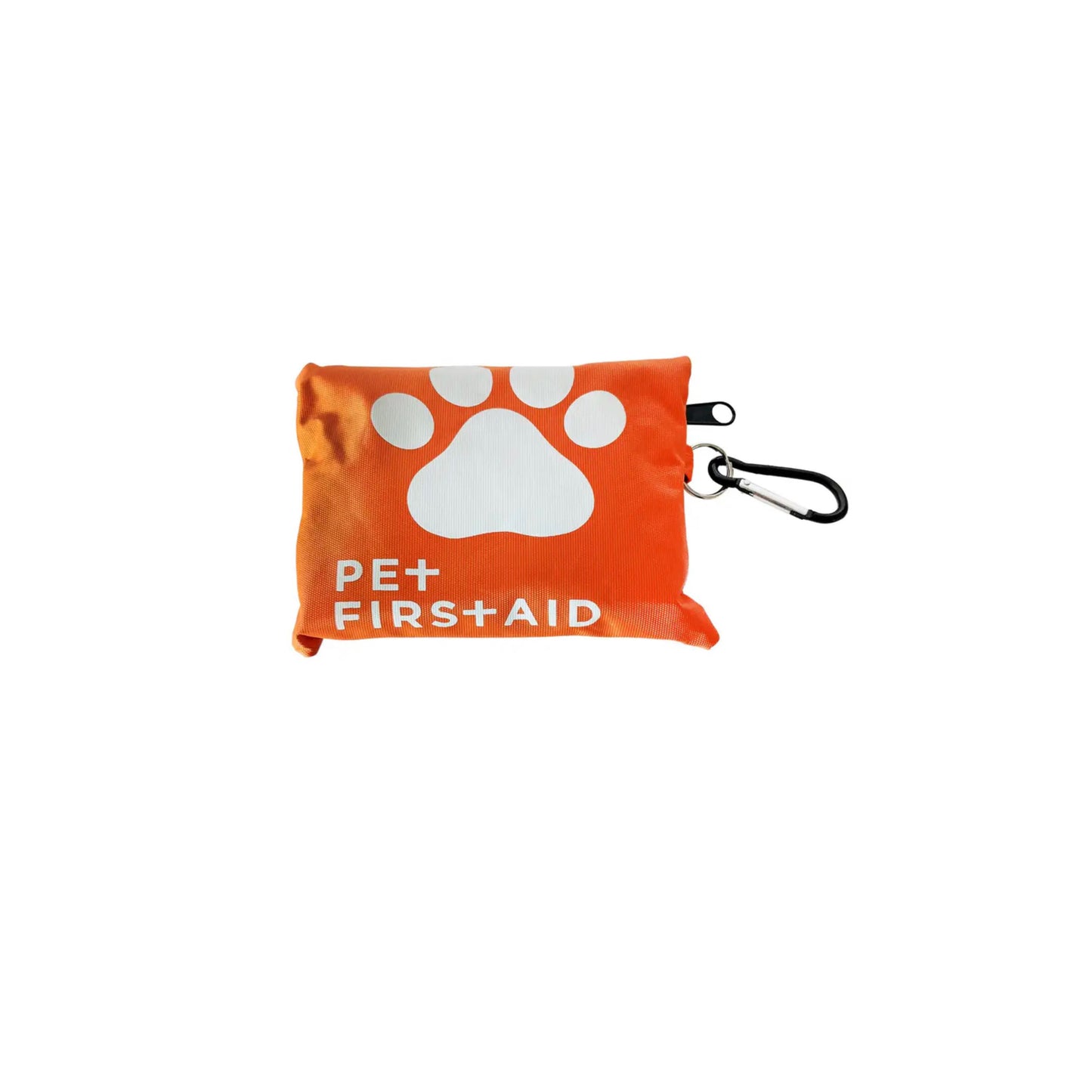 Travel Pet First Aid Kit with Carabiner - 19 pieces