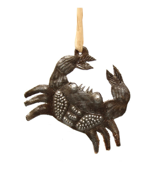 Crab Nautical Haitian Drum Ornament