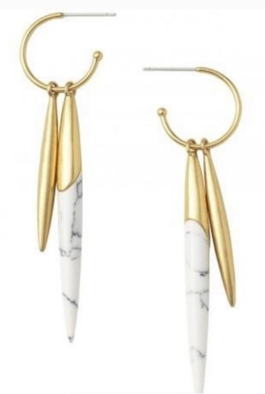 Stella & Dot Quill Drop Earrings