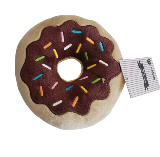 Chocolate Donut Plush Toy