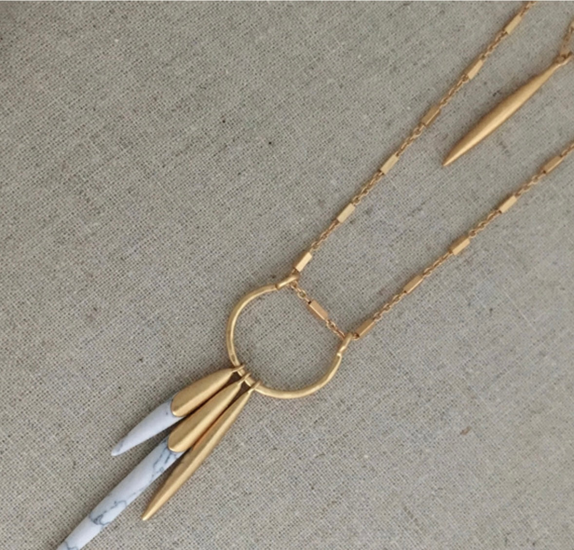 Stella & Dot Quill Necklace